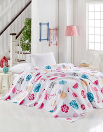 L'essentiel linge de maison Colcha Kokteyl de doble piqué 200 x 235 cm